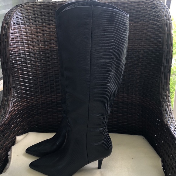 NWOB Tru Comfort Foam Women’s Black Tall Boot - Picture 2 of 16